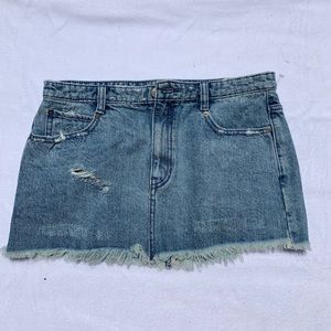 Women’s free people Jean skirt